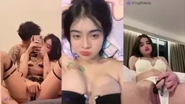Kemesraan Selebgram Audrey Bersama Pacar
