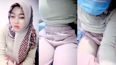 Nella Hijab Ukhti Toge Gede Remas Brutal Sampe Basah Banjir